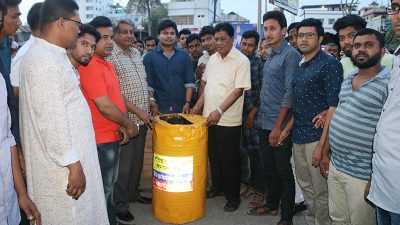 পরিবেশ সংরক্ষণে বরগুনা জেলা ছাত্রলীগের ভিন্ন উদ্যোগ