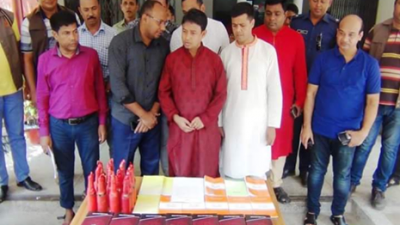 গাজীপুরে পেট্রোল বোমা ও ককটেল সহ জামায়াতের ৪৫ নেতা-কর্মী আটক