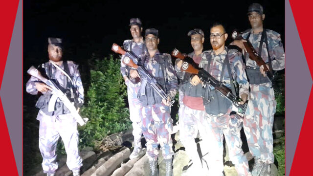 লংগদুতে বিজিবি অভিযানে অবৈধ সেগুন কাঠ জব্দ