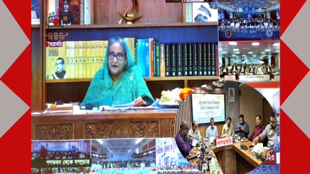 খাগড়াছড়িতে প্রধানমন্ত্রীর ৫৮৬ কোটি টাকার নদী ভাঙন প্রকল্পের উদ্বোধন