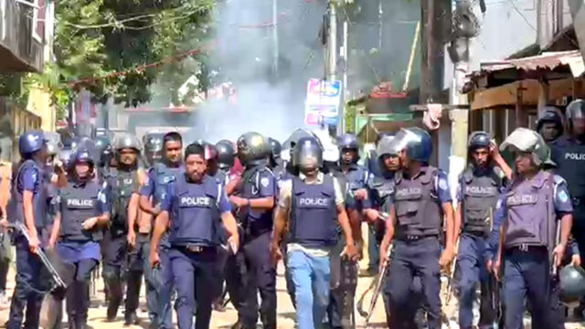 খাগড়াছড়িতে পুলিশের সক্রিতায় পিকেটিংয়ে ব্যর্থ বিএনপি