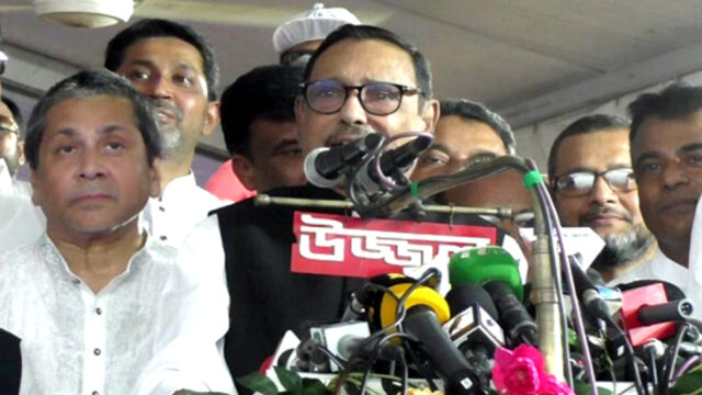 বিএনপির সঙ্গে কোনো আপস নয়