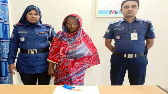 ইয়াবাসহ নারী মাদক কারবারি আটক
