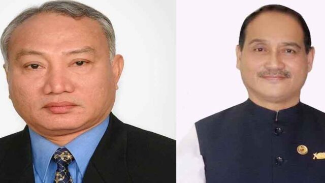 দলীয় মনোনয়ন ফরম নিলেন দীপংকর-নিখিল