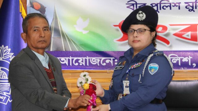 খাগড়াছড়িতে বীর মুক্তিযোদ্ধাদের সংবর্ধনা