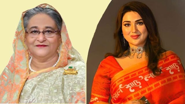 ১শ টাকায় শেখ হাসিনার চরিত্রে অপু