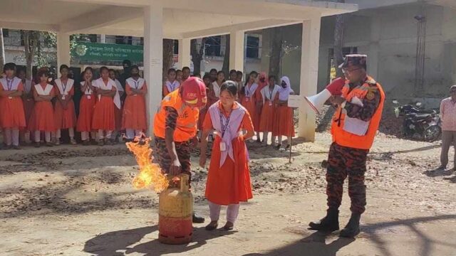জাতীয় দুর্যোগ প্রস্তুতি দিবস উদযাপন