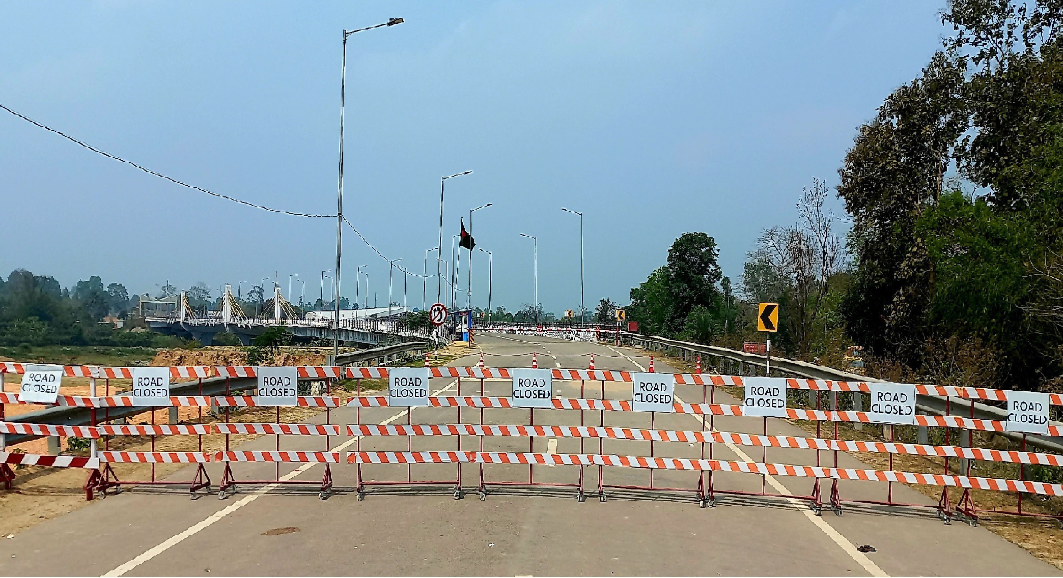 রামগড়-সাব্রুম স্থলবন্দর উদ্বোধনেই চলে গেল তিন বছর