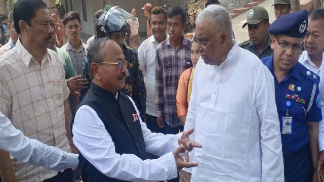 বান্দরবানে পরিদর্শনে স্বরাষ্ট্রমন্ত্রী