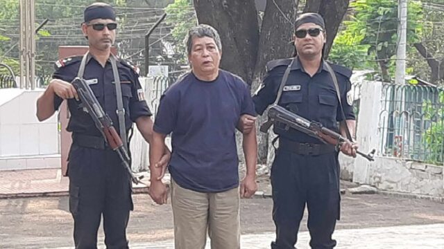 বান্দরবানে গ্রেপ্তার কেএনএফের প্রধান সমন্বয়ক