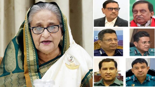 শেখ হাসিনাসহ ৭ জনের বিরুদ্ধে হত্যা মামলা