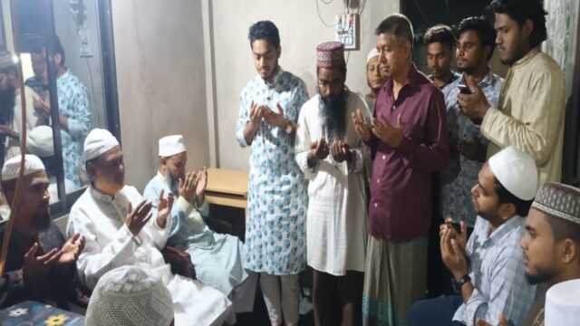 প্রয়াত সাংবাদিক নুরুল আলমের পরিবারের সাথে সাক্ষাৎ