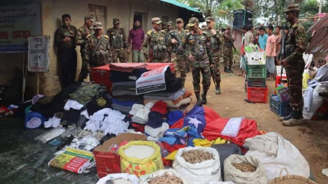 ইউপিডিএফ’র আস্তানা থেকে বিপুল সরঞ্জাম উদ্ধার