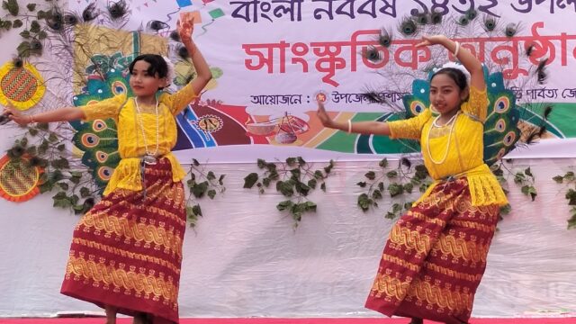 দীঘিনালায় বর্নাঢ্য আয়োজনে বর্ষবরণ