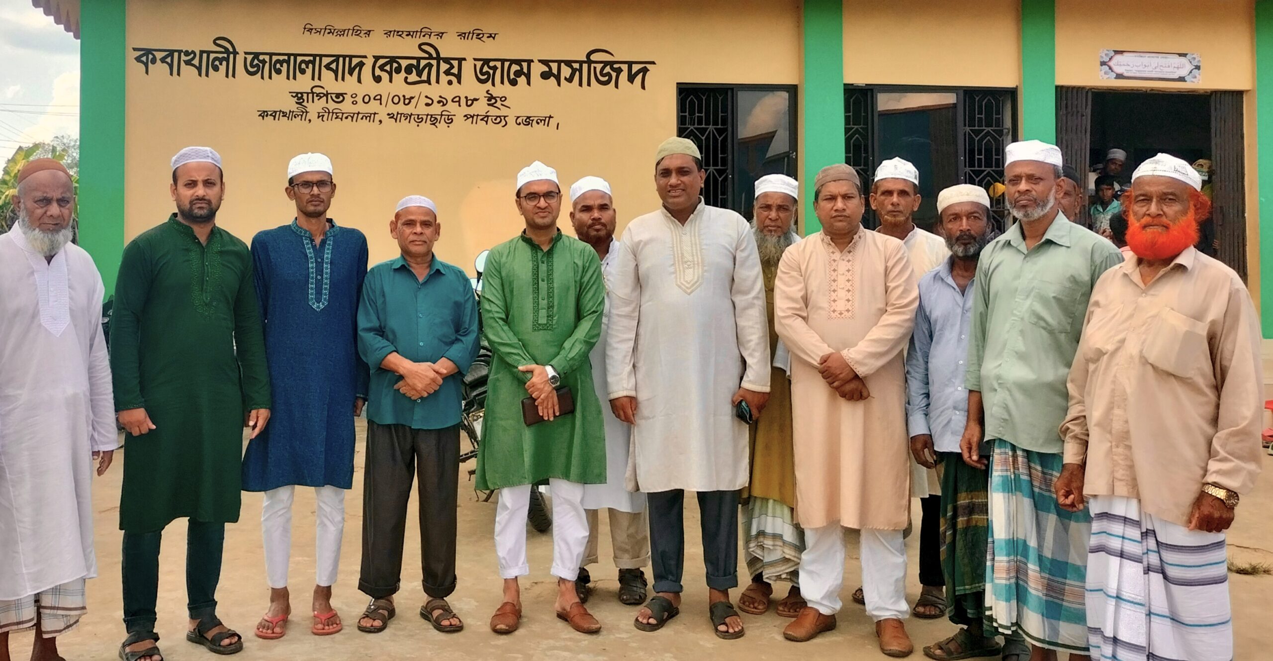 মসজিদ পরিদর্শনে ইউএনও