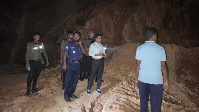 পাহাড় কাটার দায়ে জরিমানা