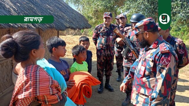 বিজিবি’র সীমান্ত সুরক্ষা ও মানবিক সহায়তা
