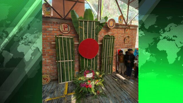 ব্যতিক্রমী উদ্যোগে ভাষা শহিদদের শ্রদ্ধা