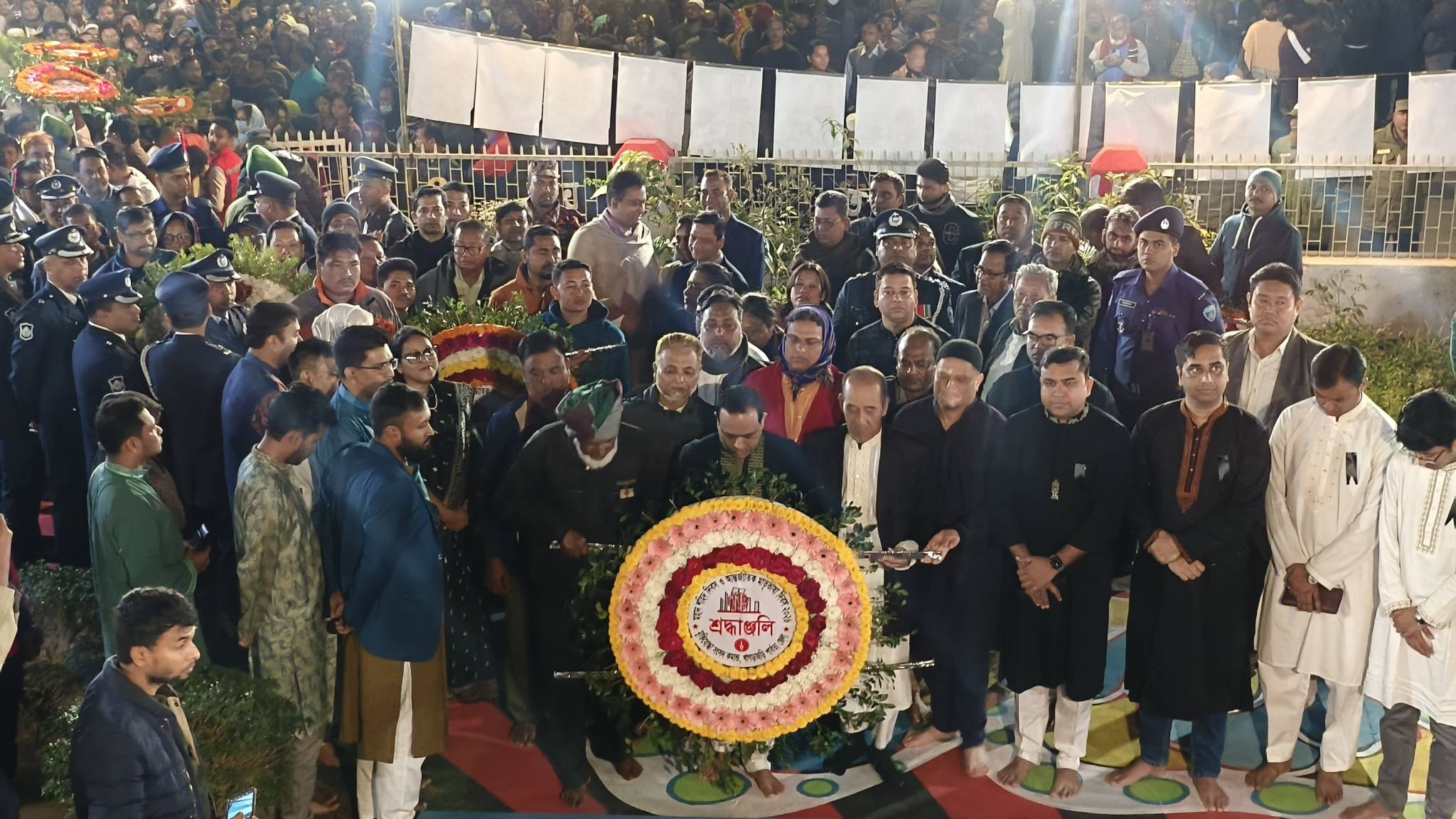 যথাযোগ্য মর্যাদায় ২১’শে ফেব্রুয়ারি উদযাপন