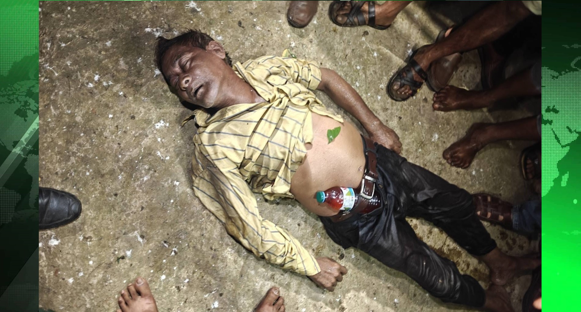 পরিবহণ শ্রমিক এর ভাসমান লাশ উদ্ধার